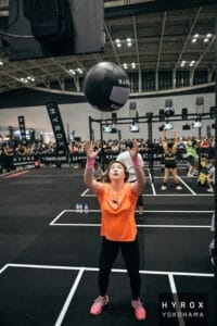 HYROX横浜での尼崎のジム、クロスフィット尼崎のメンバー様9