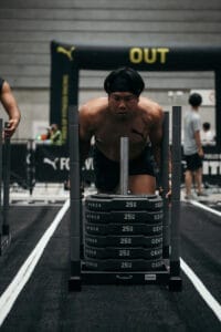 HYROX横浜での尼崎のジム、クロスフィット尼崎のメンバー様5