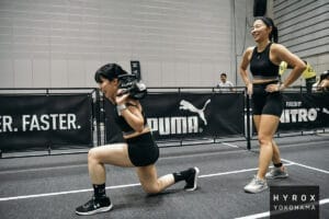 HYROX横浜での尼崎のジム、クロスフィット尼崎のメンバー様2