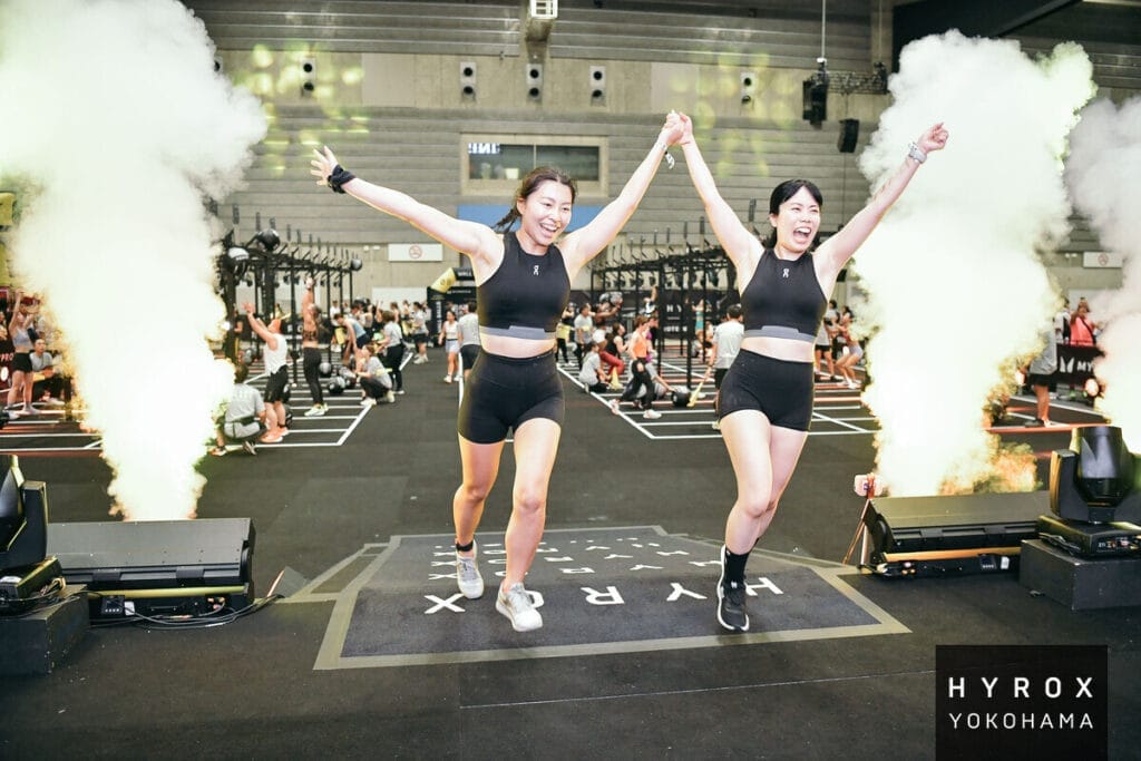 大阪・兵庫のHYROX認定ジムのHYROX横浜での尼崎のジム、クロスフィット尼崎のメンバー様1