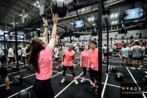 HYROX横浜での尼崎のジム、クロスフィット尼崎のメンバー様4