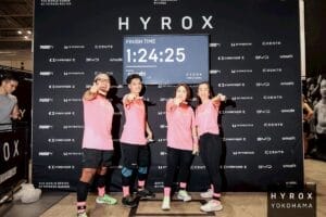 HYROX横浜での尼崎のジム、クロスフィット尼崎のメンバー様3